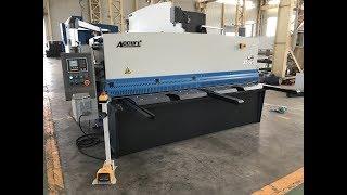 ACCURL Hydraulic CNC Shearing Machine for Metal Shear Cutting Machine for Sale MS7-4x2500mm