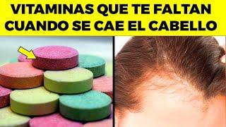 7 VITAMINAS OBLIGATORIAS cuando APARECE LA PÉRDIDA DE CABELLO