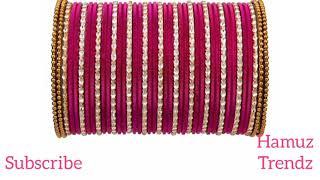 Bangles Pink Collection||Most Beautiful Pink Bangles Set||Hamuz Trendz||