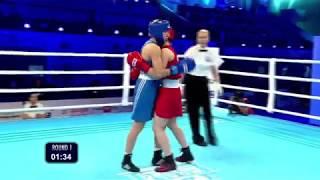 YWC 2017: 1/4 - 60 kg Klaudia Budasz vs Zhansaya Baltabekova