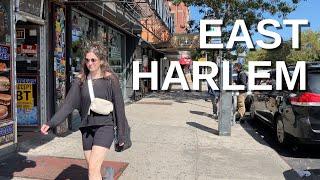 NEW YORK CITY Walking Tour [4K] - EAST HARLEM