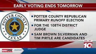 VIDEO: Early voting for Potter County Republican Primary Runoff Election ends Friday