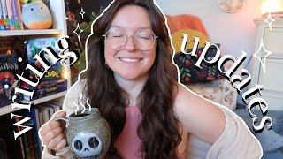 Coffee Chat: Writing Updates for August & September!