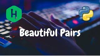 181 - Beautiful Pairs | Greedy | Hackerrank Solution | Python