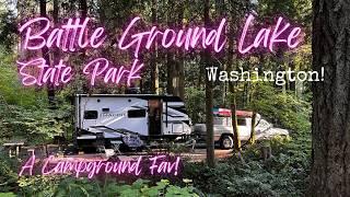 Battle Ground Lake State Park / Washington / A Campground Fav!