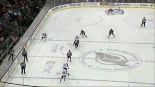 Martin Brodeur Huge Save On Scott Hartnell