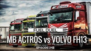 Сравнение тягачей, Рейс в Европу за 5000 рублей в день, MB Actros vs Volvo FH 16. (1 серия)