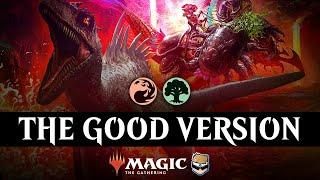 The dinosaur deck that wins ranked games | Standard [MTG Arena]