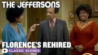 Florence Is Re-Hired As The Jefferson's Maid | The Jeffersons