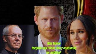 Archbishop Resigns—But Why Blame Duchess Meghan and Prince Harry? Exposing Media Bias.