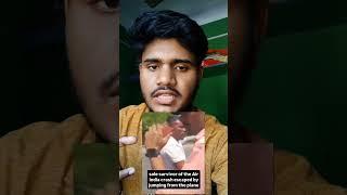 Ramesh Kumar, who survived the plane crash️ #survivor #planecrash #airindia #trending #shorts