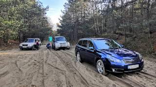 Siedlecka Pustynia 2019 - Sand Offroad Subaru Outback BR, Subaru Forester and Mitsubishi Pajero