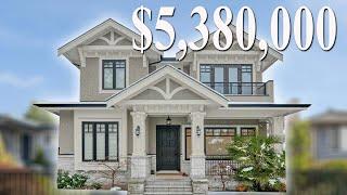 Inside a $ 5.38 MIllion MODERN MANSION  | Vancouver Multi Million Dollar Mansion Tours