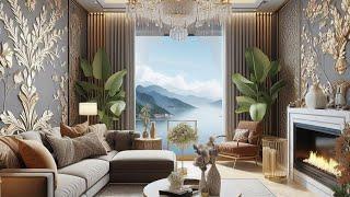 Modern Glam Living Room Decor |Transform Your Space with Chic Elegance | Danuse Home Decor