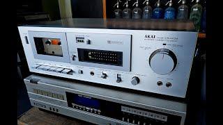 Akai Cassette Player CS-M02 One Channel Missing