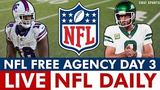 NFL Free Agency 2025 LIVE - Day 3: Latest Signings Ft. Aaron Rodgers, Cooper Kupp & Russell Wilson