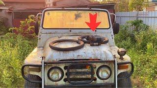 Restoration Severely Damaged  UAZ Engine Starter // Restoring Wrecked UAZ Engine Starter