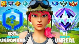 Unranked To Unreal SOLO VS DUOS Speedrun (Fortnite Ranked Reload)