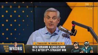 THE HERD | Colin Cowherd Admits He Was WRONG, Philadelphia Eagles Are DOMINANT