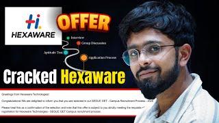 My Hexaware Placement Journey: From Zero to Offer  | You too can do it 