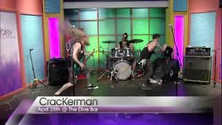 Punk band goes crazy on live TV.