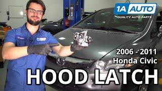 How to Replace Hood Latch 2006-2011 Honda Civic