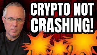 THE CRYPTO MARKET IS NOT CRASHING! LATEST CRYPTO NEWS YOU NEED TO SURVIVE THE DAY!