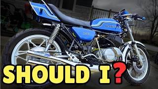 UNFINISHED DREAM: Buying a Custom 1972 Kawasaki H2 750 Triple