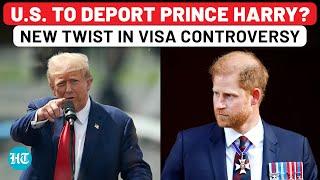 Trump To Deport Prince Harry? New Twist In Drugs Controversy On US Visa Application | Meghan Markle