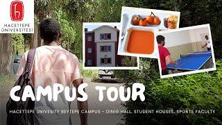 HACETTEPE Beytepe CAMPUS Tour | Dining, Student Dorms, Sports faculty, Teknokent | PART 1