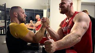 Power Check With Vlad The Destroyer! Armwrestling practice!