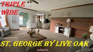 SAINT WHO???? OH THE SAINT GEORGE TRIPLE WIDE BY LIVE OAK |  MANUFACTURED & MOBILE HOME  REVIEW