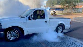 F250 TURB9 MWM SPRINT 6cc *Olha o ponteiro a velocidade que está@cascaveldiesel