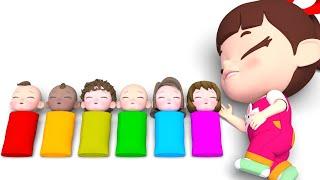 Learn Color with Rock A Bye Baby Song 자장가 노래 영어동요 Nursery rhymes 라임이와 함께 재미있는 영어 공부 해봐요!
