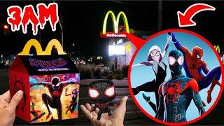 DO NOT ORDER NEW SPIDER-MAN HAPPY MEAL FROM SPIDER-MAN: ACROSS THE SPIDER VERSE AT 3AM!! *SCARY*