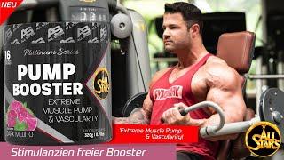 Pump Booster von ALL STARS - Ist er besser als andere Stimulanzien freie Booster?