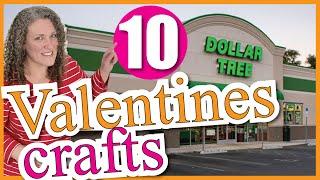 HIGH END (Dollar Tree) VALENTINES DAY DIY CRAFTS