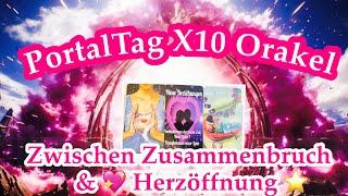 ⭐️Portaltage X10 ️EXTREMER Transformations-BOOSTERZusammenbruch & Wiederauferstehung #orakel