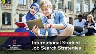 International Student Job Search Strategies