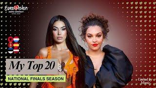 Eurovision 2025: My Top 20 | National Finals | Comments & Ratings | (New: )