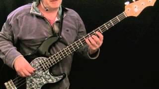 How To Play Bass To Walk Don't Run - The Ventures