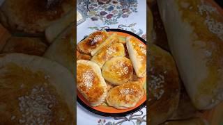 Potato pies in the oven. #cooking #shorts