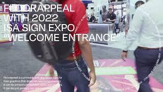 [SPACE TAILOR] FLOORAPPEAL with ISA Sign Expo 2022 "WELCOME ENTRANCE"