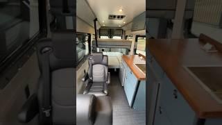 Sprinter 170 Family Van Conversion With Electric Bunk Beds #campervan