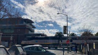 Amtrak CDTX 8311 #532 Capitol Corridor North - Webster St/ Embarcadero Railroad Crossing, Oakland CA