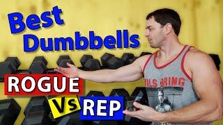 Rogue vs Rep Fitness Dumbbells (Comparison, Review, & Impressions)