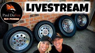 LIVESTREAM  Weld Draglites & BBK X-Pipe  #ford #mustang #foxbody #foxbodymustangs