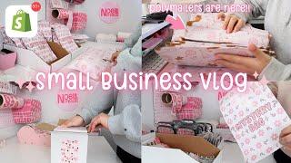 Small Business Vlog| Adding Poly Mailers To The Shop, Pack Orders With Me,  Sublimation Tutorial,