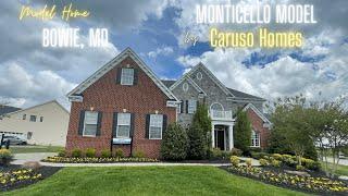 Maryland Model Home Tour | Monticello Model by Caruso Homes | Bowie, MD