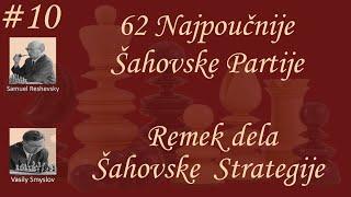 Lekcija šahovske strategije – Najpoučnije šahovske partije 10/62